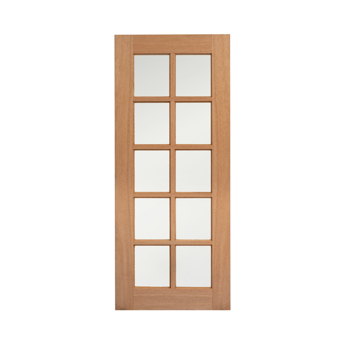 10 Lite Frosted Glass Entrance Door 2340 x 820 x 40mm