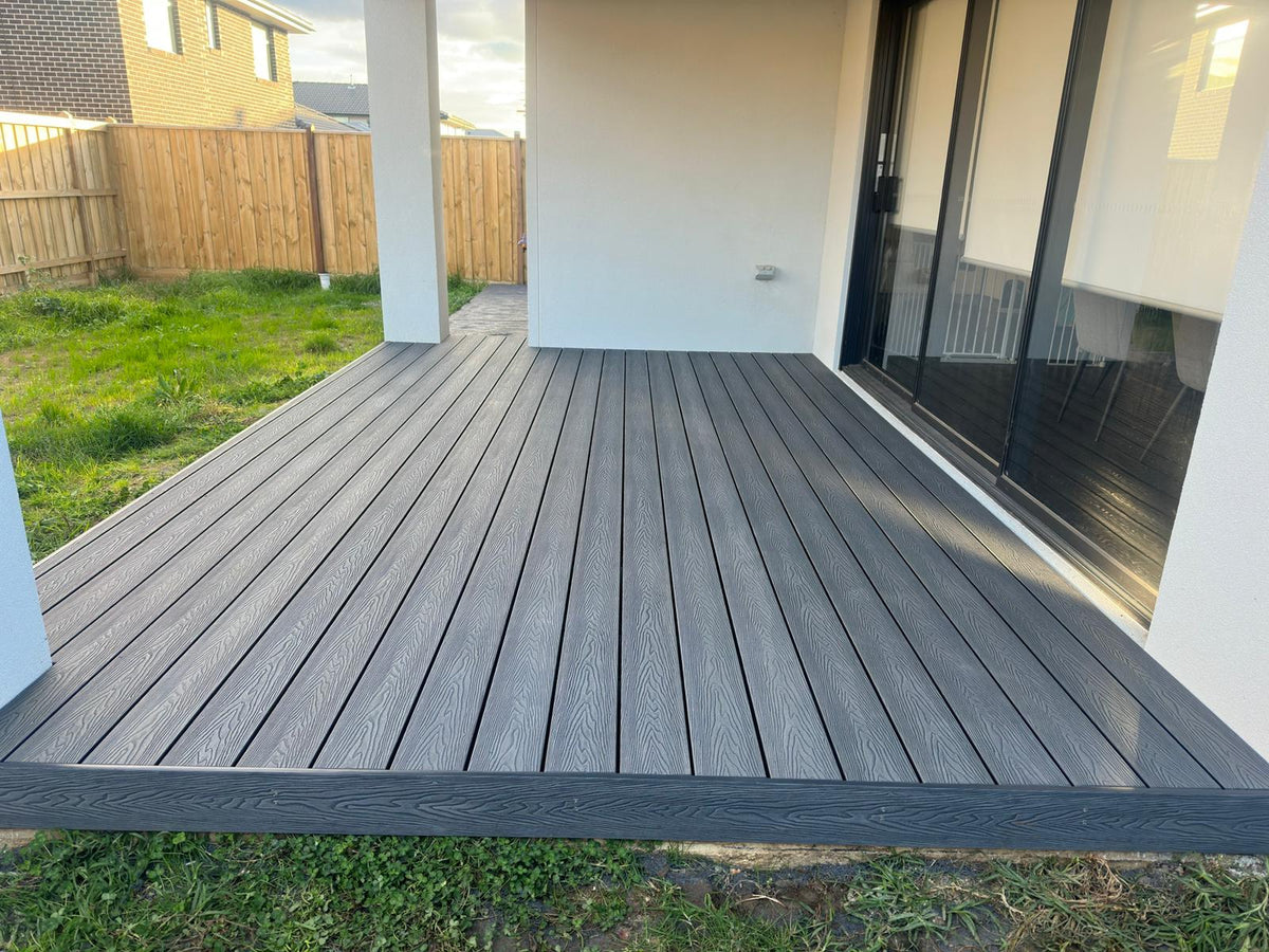 Composite Decking - Vintage Grey 140 x 25 x 5.4m
