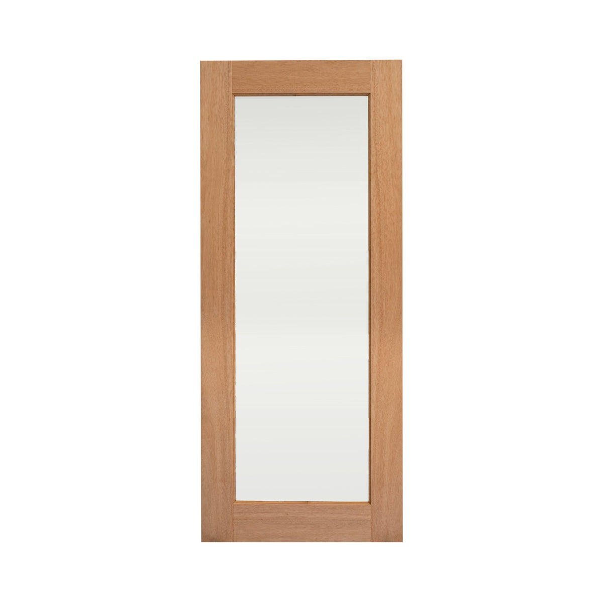 White Oak Lacquered Shaker Lite Glazed Door 40mm
