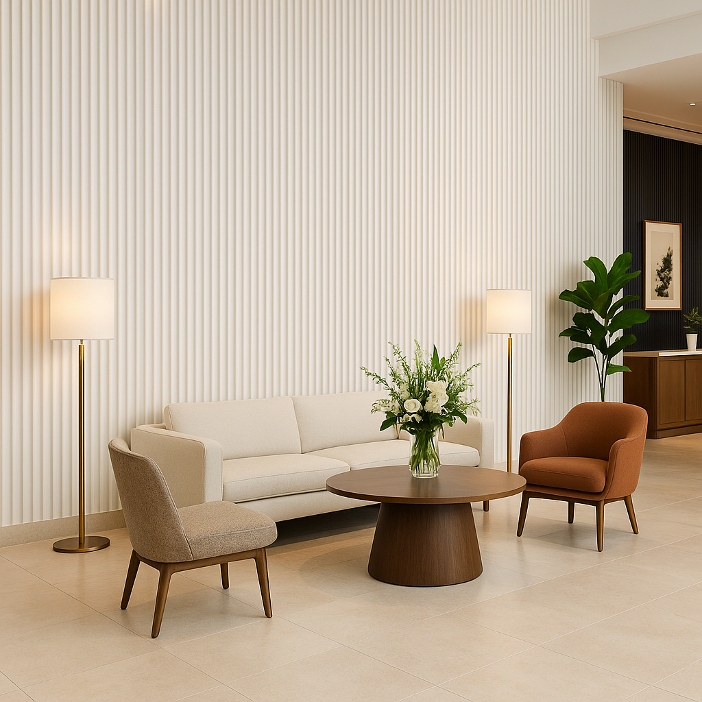 SerFloor Scallop Indoor Cladding